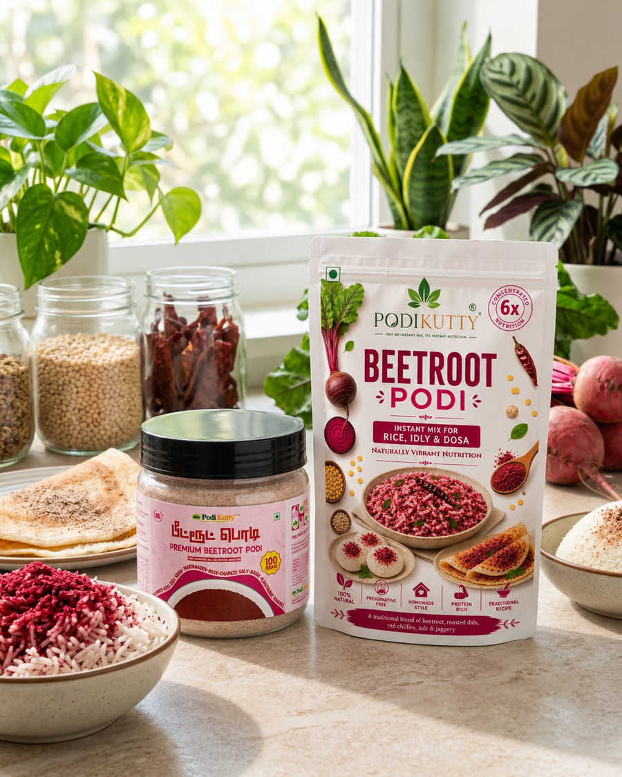 Beetroot Podi